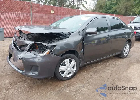 2013 Toyota Corolla L z USA, uszkodzony, nr VIN 2T1BU4EE0DC083241